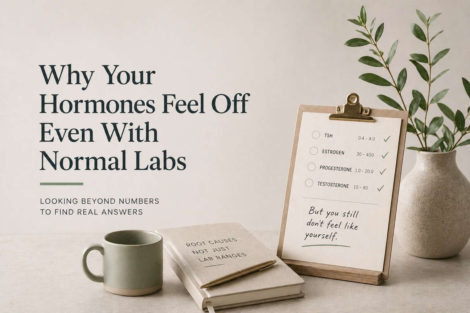 Why Your Hormones Feel Off Even With Normal Labs
