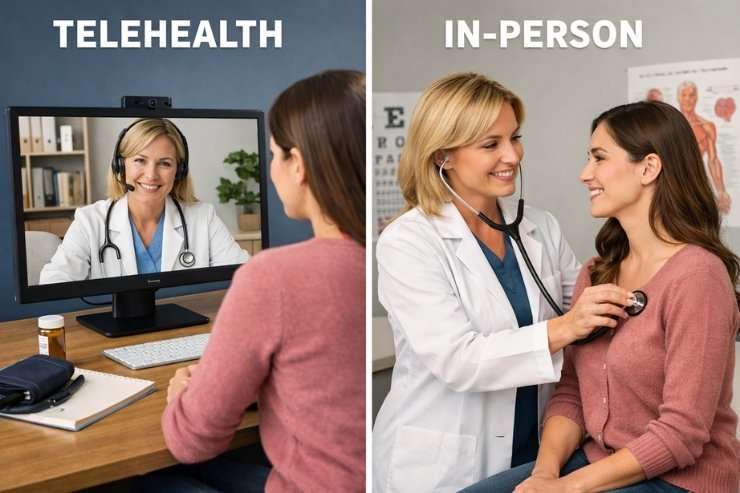 Can I See a Women's Health Doctor Online in Illinois? (Telehealth vs. In-Person)
