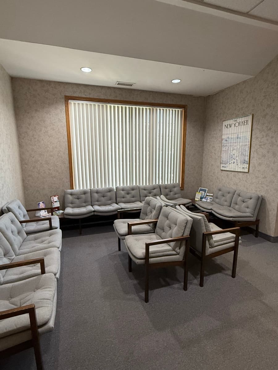 Inside the Sina Medical clinic in Frankfort, Illinois