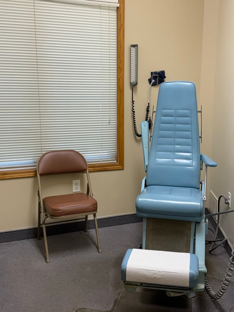 Inside the Sina Medical clinic in Frankfort, Illinois