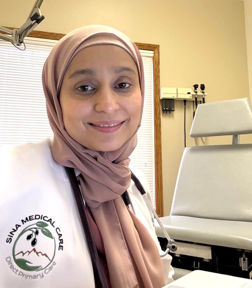 Dr. Syeda Farheen Ali — Sina Medical Direct Primary Care